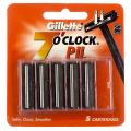 GILLETTE-7-O-CLOCK-PIIcartridges 5 